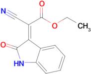 Ethyl (E)-2-cyano-2-(2-oxoindolin-3-ylidene)acetate