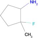 2-Fluoro-2-methylcyclopentan-1-amine