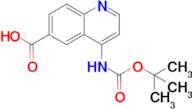 4-((Tert-butoxycarbonyl)amino)quinoline-6-carboxylic acid