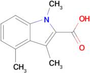 1,3,4-Trimethyl-1H-indole-2-carboxylic acid