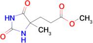 Methyl 3-(4-methyl-2,5-dioxoimidazolidin-4-yl)propanoate