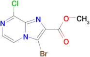 Methyl 3-bromo-8-chloroimidazo[1,2-a]pyrazine-2-carboxylate