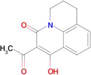 6-Acetyl-7-hydroxy-2,3-dihydro-1H,5H-pyrido[3,2,1-ij]quinolin-5-one