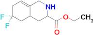 Ethyl 6,6-difluoro-1,2,3,4,4a,5,6,7-octahydroisoquinoline-3-carboxylate