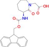 (S)-2-(3-((((9H-fluoren-9-yl)methoxy)carbonyl)amino)-2-oxoazepan-1-yl)acetic acid