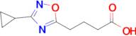 4-(3-Cyclopropyl-1,2,4-oxadiazol-5-yl)butanoic acid