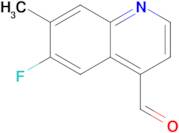 6-Fluoro-7-methylquinoline-4-carbaldehyde