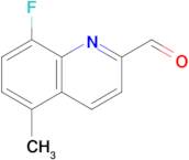 8-Fluoro-5-methylquinoline-2-carbaldehyde