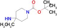 Tert-butyl 4-methyl-4-(methylamino)piperidine-1-carboxylate