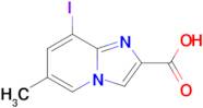 8-Iodo-6-methylimidazo[1,2-a]pyridine-2-carboxylic acid