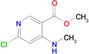 Methyl 6-chloro-4-(methylamino)nicotinate