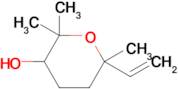 2,2,6-Trimethyl-6-vinyltetrahydro-2H-pyran-3-ol