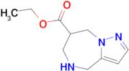 Ethyl 5,6,7,8-tetrahydro-4H-pyrazolo[1,5-a][1,4]diazepine-7-carboxylate