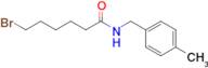 6-Bromo-N-(4-methylbenzyl)hexanamide