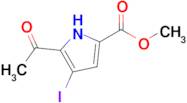 Methyl 5-acetyl-4-iodo-1H-pyrrole-2-carboxylate