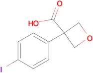 3-(4-Iodophenyl)oxetane-3-carboxylic acid
