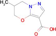 6-Methyl-6,7-dihydro-5H-pyrazolo[5,1-b][1,3]oxazine-3-carboxylic acid