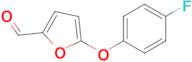 5-(4-Fluorophenoxy)furan-2-carbaldehyde