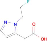 2-(1-(2-Fluoroethyl)-1H-pyrazol-5-yl)acetic acid