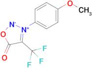 3-(4-Methoxyphenyl)-5-oxo-4-(trifluoromethyl)-5H-1,2,3-oxadiazol-3-ium-2-ide
