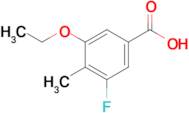 3-Ethoxy-5-fluoro-4-methylbenzoic acid