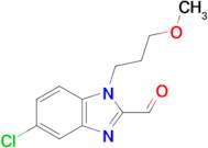 5-Chloro-1-(3-methoxypropyl)-1H-benzo[d]imidazole-2-carbaldehyde