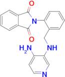2-(2-(((4-Aminopyridin-3-yl)amino)methyl)phenyl)isoindoline-1,3-dione
