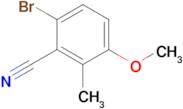 6-Bromo-3-methoxy-2-methylbenzonitrile