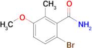 6-Bromo-3-methoxy-2-methylbenzamide