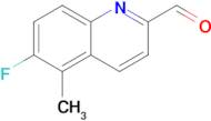 6-Fluoro-5-methylquinoline-2-carbaldehyde