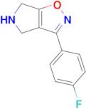 3-(4-Fluorophenyl)-5,6-dihydro-4H-pyrrolo[3,4-d]isoxazole