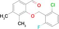 2-((2-Chloro-6-fluorobenzyl)oxy)-3,4-dimethylbenzaldehyde