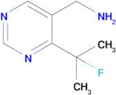 (4-(2-Fluoropropan-2-yl)pyrimidin-5-yl)methanamine