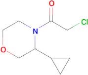 2-Chloro-1-(3-cyclopropylmorpholino)ethan-1-one