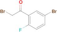 2-Bromo-1-(5-bromo-2-fluorophenyl)ethan-1-one