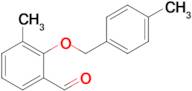 3-Methyl-2-((4-methylbenzyl)oxy)benzaldehyde