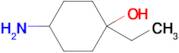 4-Amino-1-ethylcyclohexan-1-ol