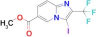 Methyl 3-iodo-2-(trifluoromethyl)imidazo[1,2-a]pyridine-6-carboxylate