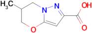 6-Methyl-6,7-dihydro-5H-pyrazolo[5,1-b][1,3]oxazine-2-carboxylic acid