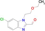 6-Chloro-1-(2-ethoxyethyl)-1H-benzo[d]imidazole-2-carbaldehyde