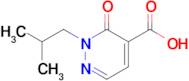 2-Isobutyl-3-oxo-2,3-dihydropyridazine-4-carboxylic acid