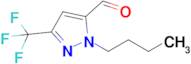 1-Butyl-3-(trifluoromethyl)-1H-pyrazole-5-carbaldehyde