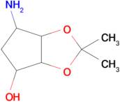 6-Amino-2,2-dimethyltetrahydro-4H-cyclopenta[d][1,3]dioxol-4-ol