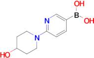 (6-(4-Hydroxypiperidin-1-yl)pyridin-3-yl)boronic acid