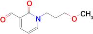 1-(3-Methoxypropyl)-2-oxo-1,2-dihydropyridine-3-carbaldehyde