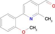 6-(2-Methoxyphenyl)-2-methylnicotinaldehyde