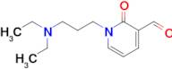 1-(3-(Diethylamino)propyl)-2-oxo-1,2-dihydropyridine-3-carbaldehyde