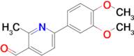 6-(3,4-Dimethoxyphenyl)-2-methylnicotinaldehyde