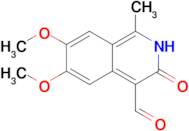 6,7-dimethoxy-1-methyl-3-oxo-2,3-dihydroisoquinoline-4-carbaldehyde