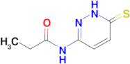 N-(6-thioxo-1,6-dihydropyridazin-3-yl)propionamide